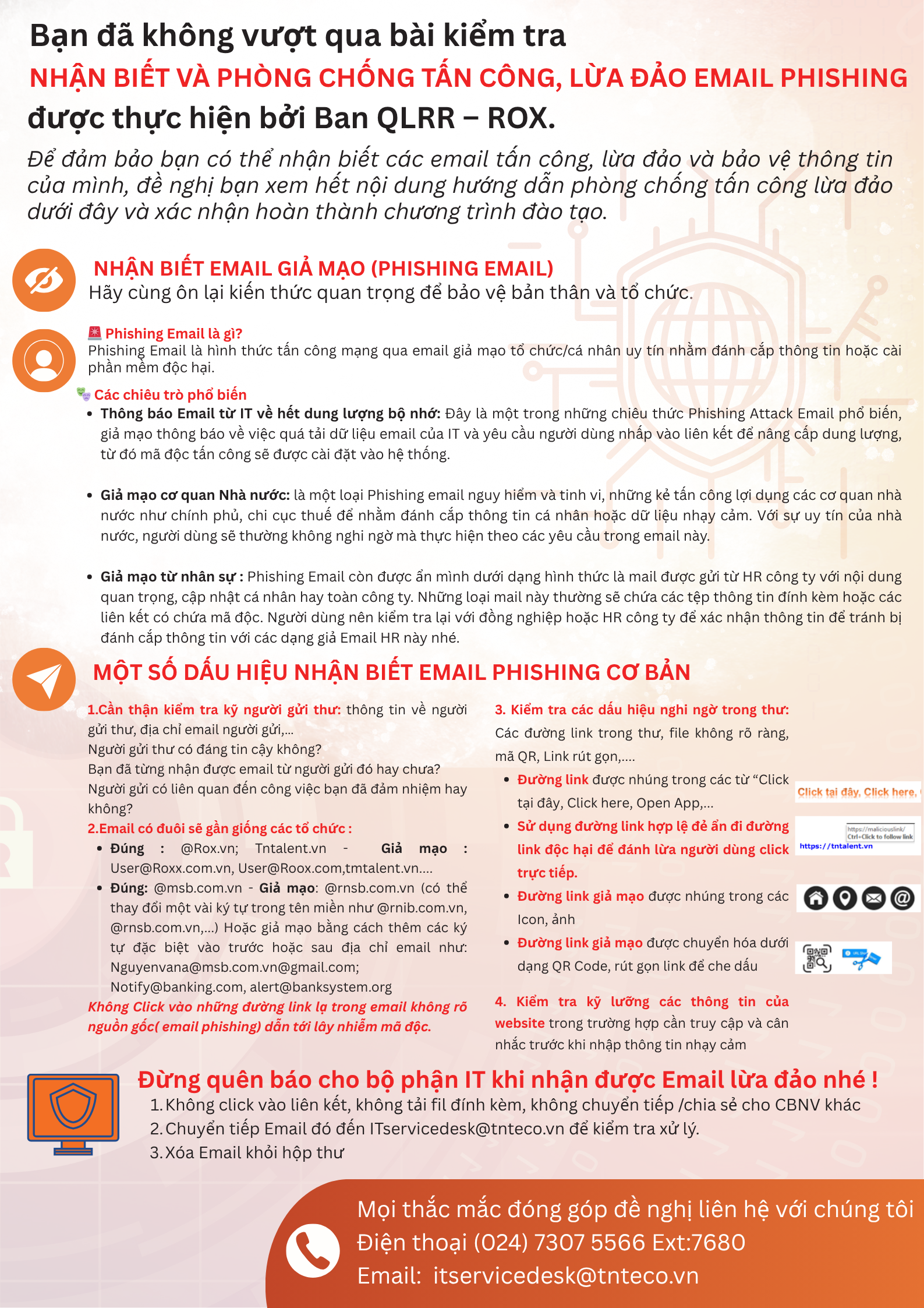 Nhận biết email giả mạo